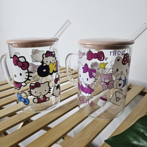 Hello Kitty Glass Mug