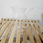 Glass Mug with Integrated Straw