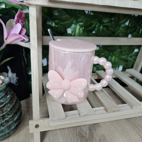 Fyonka Ceramic Mug with Spoon