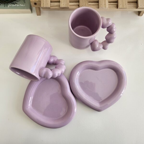 Purple Love Ceramic Mug