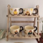 Cute Cartoon Bear Ceramic Mug