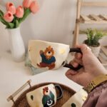 Cute Cartoon Bear Ceramic Mug