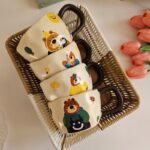 Cute Cartoon Bear Ceramic Mug