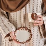 Vintage Button Ceramic Mug