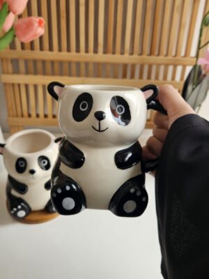 Panda Shape Ceramic Mug