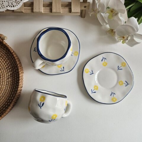 Buttercup Flower Ceramic Mug
