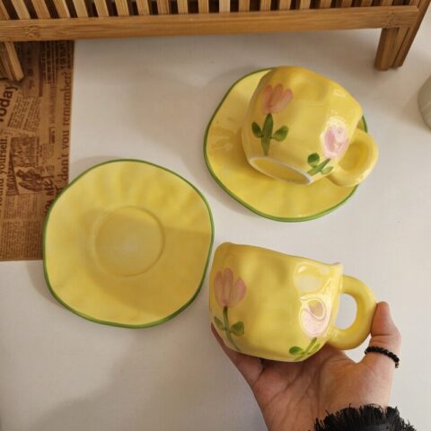Yellow Ceramic Mug