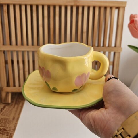 Yellow Ceramic Mug