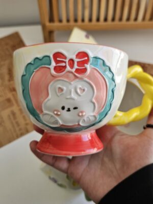 Classic Flowers Ceramic Mug