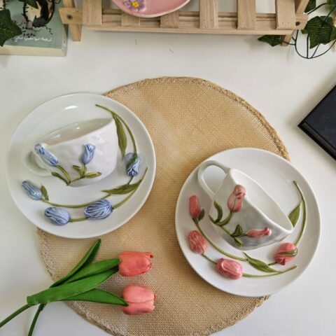 Tulip Shape Mug
