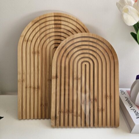 Rainbow Shaped Wood