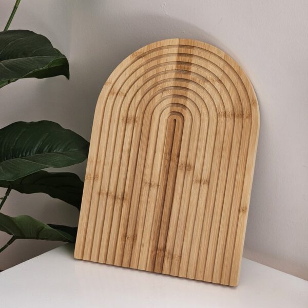 Rainbow Shaped Wood