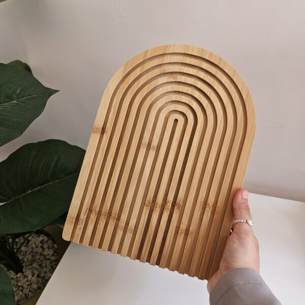 Rainbow Shaped Wood