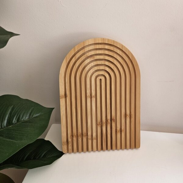 Rainbow Shaped Wood