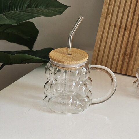 Bubbles Glass Mug